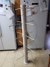 My six-meter quadrifilar helix antenna